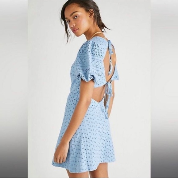 Free People Dresses & Skirts - NWOT Free People Apricot Rose Mini Dress - Size Med - MSRP: $138